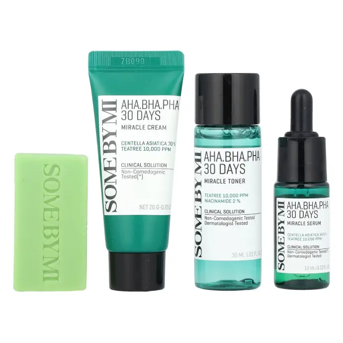 SOME BY MI Miracle Kit vs YesStyle, Stylevana & Walmart - Best Korean Acne Treatment at MercelBay SOME BY MI 30 Days Miracle Starter Kit ā Best acne treatment compared to YesStyle, Stylevana, Walmart, Amazon & Sephora. Fast shipping from MercelBay