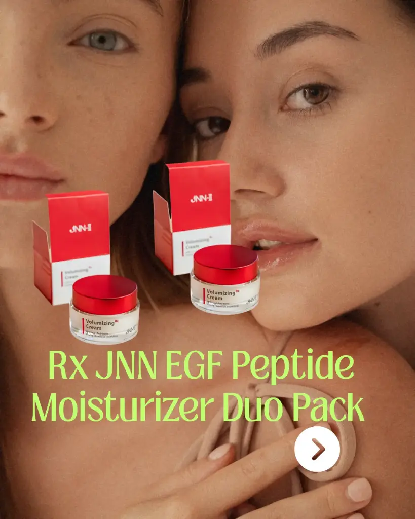 Rx JNN EGF & Peptide Anti-Aging Moisturizer Duo Pack 