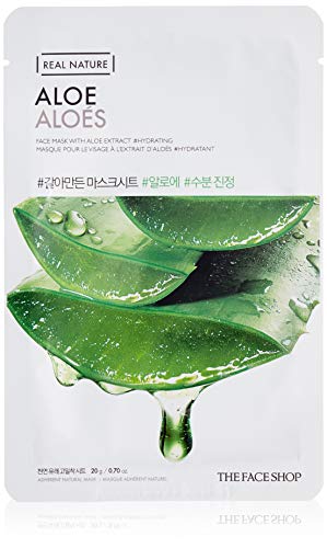 The Face Shop Real Nature Aloe Face Mask 1 Ea