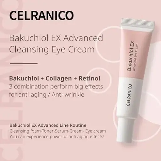Bakuchiol EX Advanced Eye Cream Dermatologist Tested  Cleranico