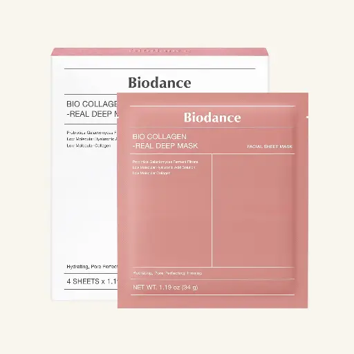 Biodance Bio-Collagen Real Deep Mask 4 Pcs